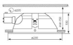 Immagine di TEMPRO DLP-226-W Proiettore a incasso tipo downlight