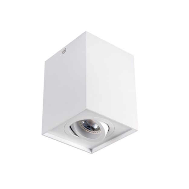 Immagine di PROIETTORE A SOFFITTO GORD 1XGU10 - 96*125*96 mm - 25° - IP20 - BIANCO