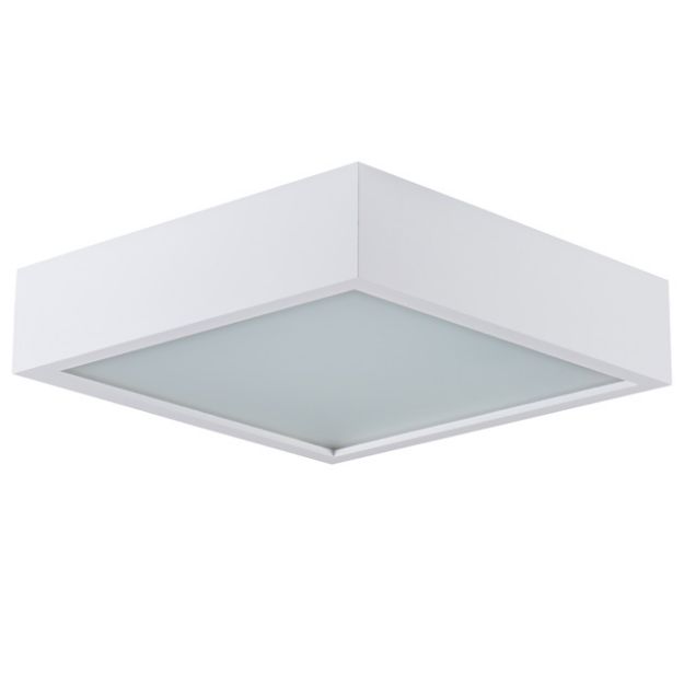 Immagine di PLAFONIERA A SOFFITTO - E27 - IP20 - BIANCO MERSA