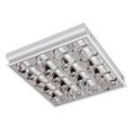 Immagine di REGIS 3WS EVG 418 PT - Plafoniera ad incasso con griglia - IP20 