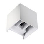 Immagine di LAMPADA A PARETE LED - IP54 - 7W 4000K - QUADRATA REKA BIANCO