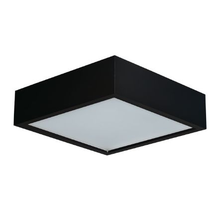Immagine di PLAFONIERA A SOFFITTO - E27 - IP20 - NERO MERSA