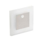 Immagine di SEGNAPASSO DA INTERNO CON SENSORE DI MOVIMENTO - APUS LED PIR - 0,8W - IP20 - 12DC - ACCIAIO  CW