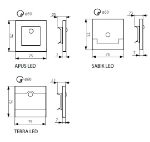 Immagine di TERRA LED PIR- 0,8W - SEGNAPASSO DA INTERNO