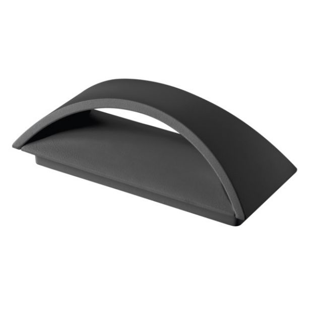 Immagine di ILLUMINAZIONE PARETE - 4000K - 8W - IP54 - BISO GRAFITE 