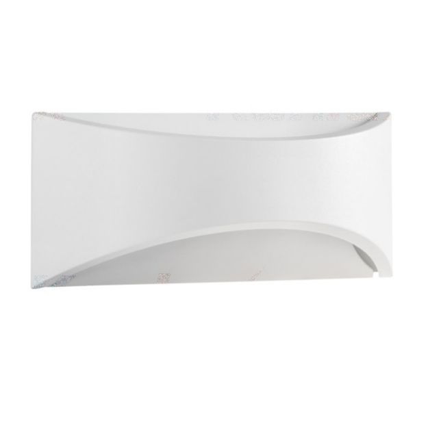Immagine di ILLUMINAZIONE PARETE BISO  - 4000K - 8W - IP54 - BIANCO