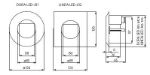 Immagine di DORA LED - J01 - 1,2W - SEGNAPASSO DA ESTERNO IP65
