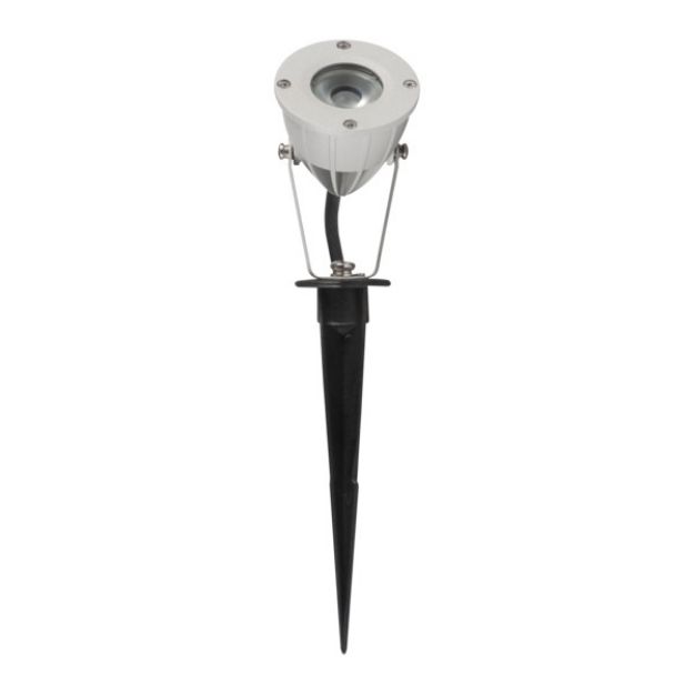 Immagine di PICCHETTO PER GIARDINO - LED - 4W - IP65 - 5000K - GRIBLO GRIGIO