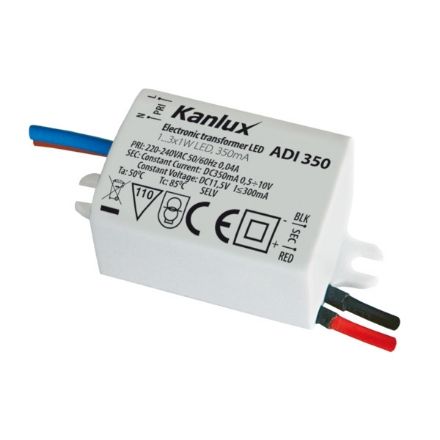 Immagine di stabilizzazione corrente 350mA DC - ADI 350 - 1 X 3W 