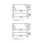 Immagine di alimentatore elettronico a corrente continua - POWELED -  12V - 30W e 60W