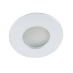 Immagine di FARETTO A INCASSO - GU10 QULES AC O - ROTONDO BIANCO  - IP44/IP20 - FORO 71/74