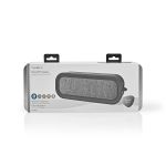 Immagine di Altoparlante Bluetooth® in Tessuto | 30 W | Fino a 6 Ore di Riproduzione | Impermeabile | GRIGIO/Nero