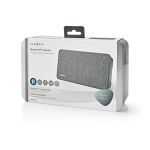 Immagine di Altoparlante Bluetooth® in Tessuto | 15 W | Fino a 4 Ore di Riproduzione | Orologio Digitale | Antracite / Nero
