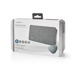 Immagine di Altoparlante Bluetooth® in Tessuto | 15 W | Fino a 4 Ore di Riproduzione | Orologio Digitale | NERO/GRIGIO