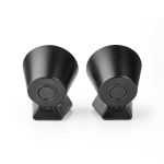 Immagine di Altoparlante Bluetooth® in Tessuto | 2 x 15 W | Fino a 4 Ore di Riproduzione | TWS (True Wireless Stereo) | ANTRACITE/NERO