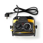 Immagine di Termoventilatore con Design Industriale in Ceramica | Termostato | 3 Impostazioni | 2000 W | Giallo