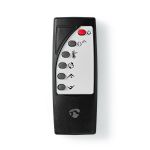 Immagine di Termoconvettore a Pannello in Vetro | Termostato | Display LCD | 2 Impostazioni di Calore | Supporto a Parete / Pavimento | 2000 W | NERO