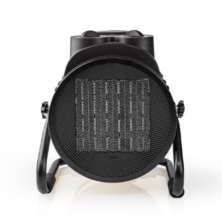 Immagine di Termoventilatore con Design Industriale in Ceramica | Termostato | 3 Impostazioni | 3000 W | Giallo