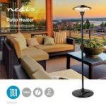 Immagine di Riscaldatore da Esterno | Con Palo di 200 cm | 1500 W | IP34 - 1500 W | 1 Impostazione del Calore | protezione da ribaltamento | Nero