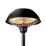 Immagine di Riscaldatore da patio  1500 W | 1 Impostazione del Calore | protezione da ribaltamento | IP34 | Nero