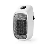 Immagine di Riscaldamento portatile a presa  400 W | Termostato regolabile | Intervallo di temperatura: 15-45 °C | Display LCD | Protezione da surriscaldamento | Timer di spegnimento: 12 h | Bianco / Nero