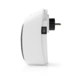 Immagine di Riscaldamento portatile a presa  400 W | Termostato regolabile | Intervallo di temperatura: 15-45 °C | Display LCD | Protezione da surriscaldamento | Timer di spegnimento: 12 h | Bianco / Nero