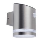 Immagine di Luce Solare da Parete LED Argento - 2W - CON SENSORE