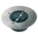 Immagine di Terra solare 2 LED Tondo - 0.12W - FARETTO A TERRA