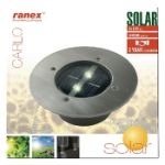 Immagine di Terra solare 2 LED Tondo - 0.12W - FARETTO A TERRA