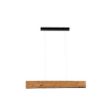 Immagine di LUCAS - SOSPENSIONE DA INTERNO A LED - BLACK/STAINED PINE - 900MM