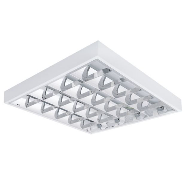 Immagine di NOTUS 4LED 418 NT- PLAFONIERA DA SOFFITTO CON GRIGLIA