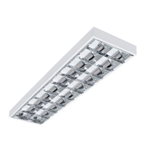 Immagine di NOTUS 4LED 236 NT- PLAFONIERA DA SOFFITTO CON GRIGLIA