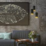 Immagine di CHLOE PENDANT NERO  - ILLUMINAZIONE A SOSPENSIONE - 3 PUNTI LUCE CIRCOLARE