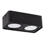 Immagine di PROIETTORE A SOFFITTO - TUBEO 2XGU10 - ES-111- 290*150*95 mm - NERO 