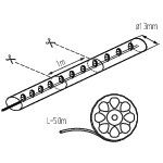 Immagine di Strip led in tubo GIVRO LED  - 50M 
