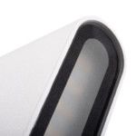 Immagine di ILLUMINAZIONE PARETE/SEGNAPASSO A LED - CON DOPPIO FASCIO DI LUCE - 8W - 4000K - IP54 - BIANCO - KNGARTO