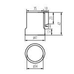 Immagine di Portalampada HLDR-E27-F