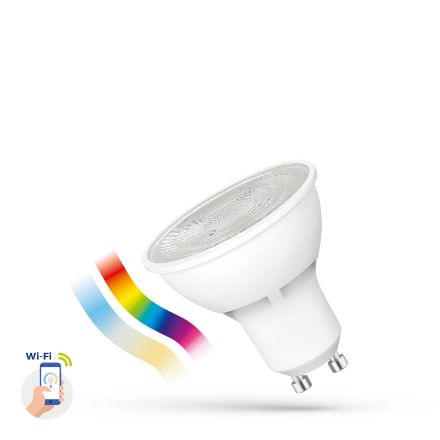 Immagine di LED GU10 5W 50° SMART - RGB - CCT - DIMMER