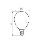 Immagine di Lampadina led BILO HI LED - 8W - E14