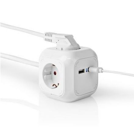 Immagine di MULTIPRESA A CUBO PRESE + USB