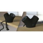 Immagine di PRESA DESIGN CON ANCORAGGIO DA TAVOLO - presa di estensione 2-Way 1.4 m Nero - 2 x Schuko / 2 x USB - NERO