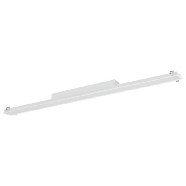 Immagine di Plafoniera led lineare ALIN LED DALI 50W 1710mm PT - BIANCO - 830/840 -MAT - 4600/4800lm - VETRINO OPACO -  Angolo di illuminazione [°] X85/Y95