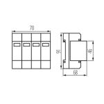 Immagine di Limitatore di sovratensione KSD - KSD-T2 275/160 3P+N