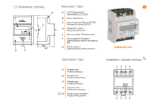 Immagine di Contatore energia 3P In 100A KDEM KDEM-3P LCD