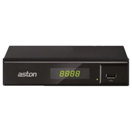 Immagine di Decoder digitale terrestre dvb-t2 hevc h.265 60hz, 10bit - ASTON