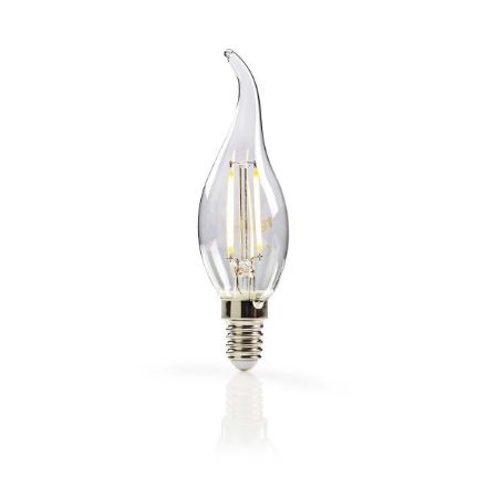 Immagine di Lampadina LED E14 - 2700k 2,5w - lampadina a filamento con vetro trasparente 