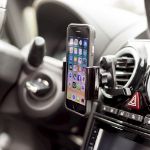 Immagine di PORTATELEFONO DA AUTO - FISSO PER GRIGLIA DI VENTILAZIONE 