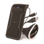 Immagine di KIT VIVAVOCE: kit vivavoce per auto Forever BK-100 con tecnologia Bluetooth 3.0. Il set offre 20 ore di conversazione, 45 giorni in standby