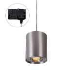 Immagine di CHLOE GU10 TRACK su binario CON sorgente luminosa sostituibile GU10 - ORIENTABILE  - IP20 - 95*123 - NERO