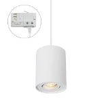 Immagine di CHLOE GU10 TRACK su binario CON sorgente luminosa sostituibile GU10 - ORIENTABILE  - IP20 - 95*123 - NERO